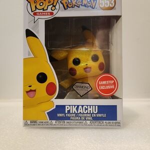 553: Funko Pop Pikachu Diamond Collection Exclusive